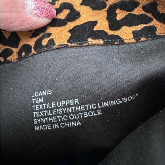 Steven Steve Madden Joanis boots - cheetah print EUC NO WEAR SZ 7.5 - Picture 2 of 7